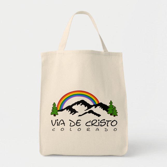 Colorado VdC Nature Grocery Tote Bag (Front)