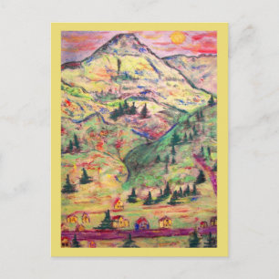 colorado  village postcard