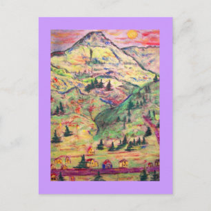 colorado  village postcard