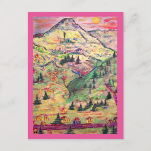 colorado village postcard
