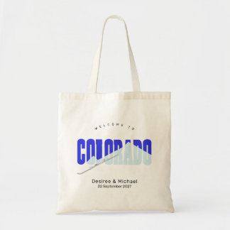 Colorado Wedding Tote Bag