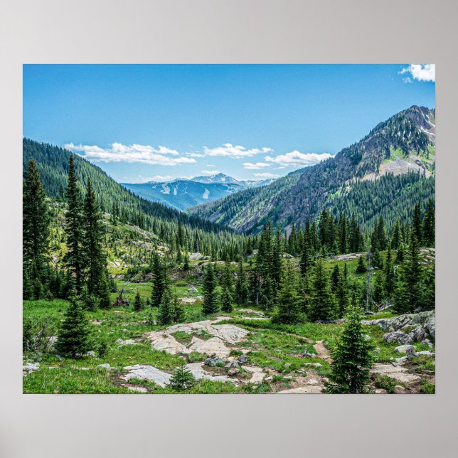 Colorado Wilderness // Amazing Peaceful Scenery Poster (Front)