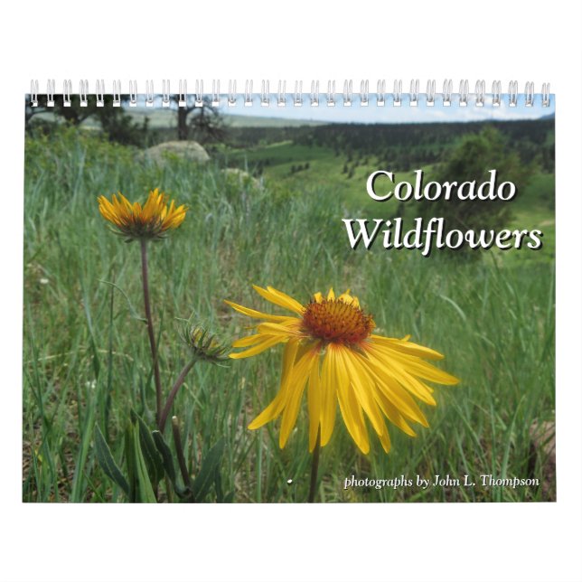 Colorado Wildflowers Calendar (Cover)