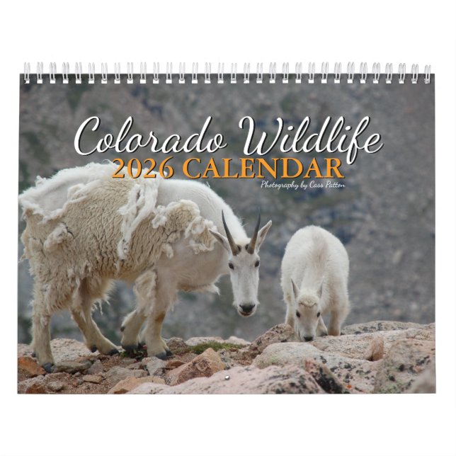 Colorado Wildlife Calendar (Cover)