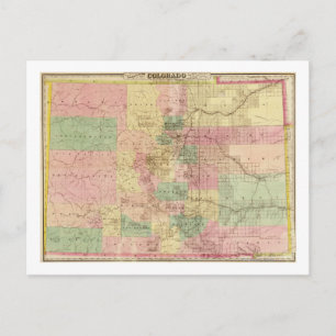 ColoradoPanoramic MapColorado Postcard