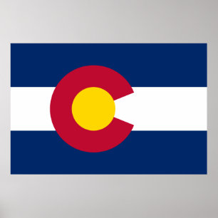 Colorado's Flag Poster