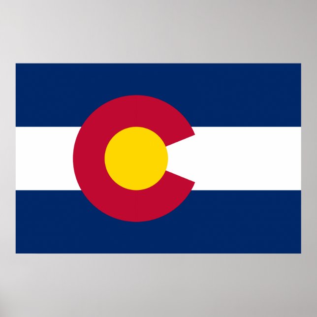 Colorado's Flag Poster (Front)