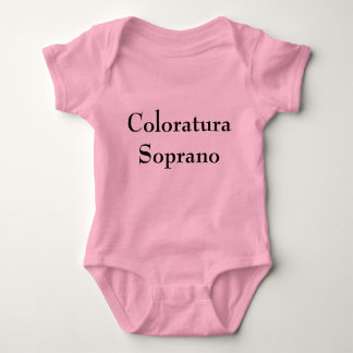 Coloratura Soprano Baby Bodysuit