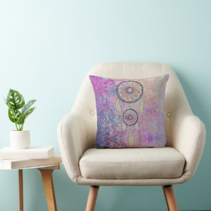 Colorblast Dream Catcher Cushion