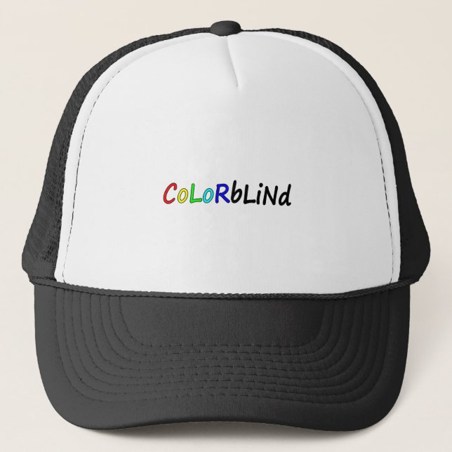 Colorblind Trucker Hat (Front)