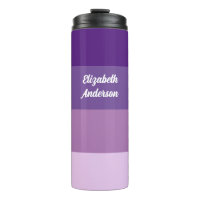 Colorblock Purple Horizontal Stripe