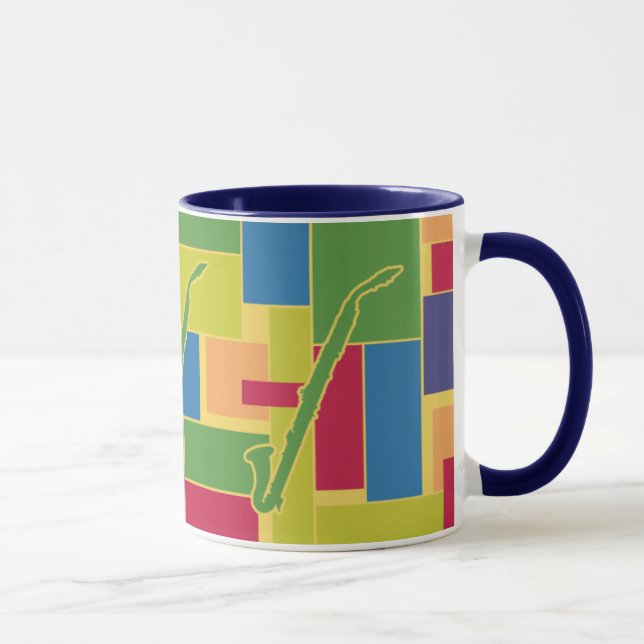 Colorblocks Mug - Alto Clarinet (Right)