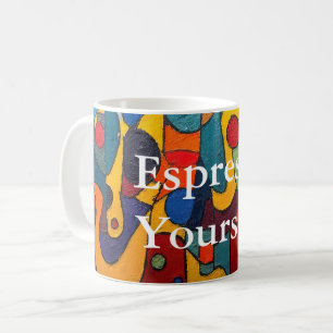 Colorcube 1 Colourful Cubism Classic Mug