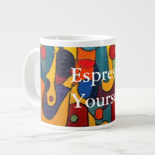 Colorcube 1 Colourful Cubism Speciality Mug