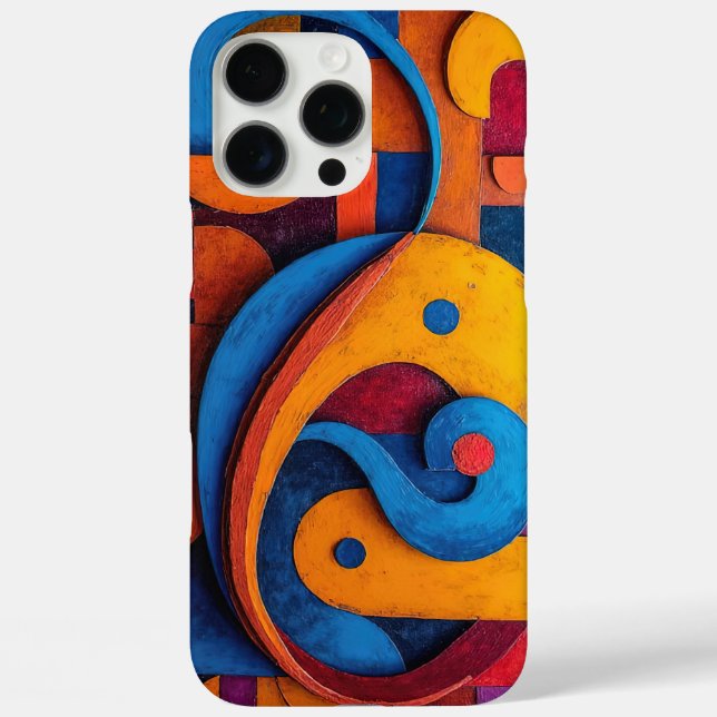 Colorcube 5 iPhone Samsung Cases Multiple  (Back)