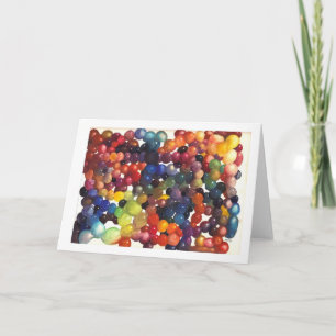 Colordrops Greetings Card
