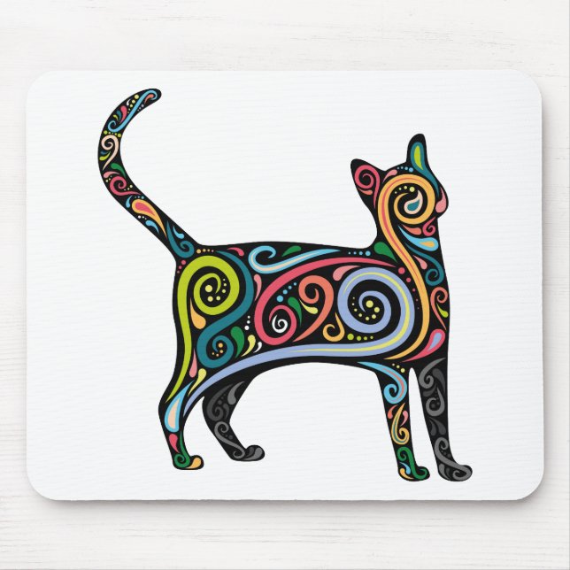COLORED CAT MOUSE PAD (Front)