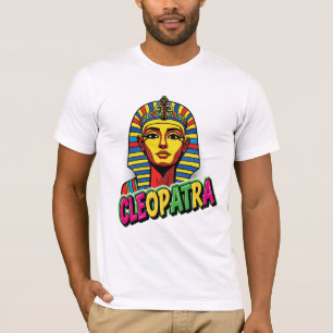 Colored Cleopatra T-Shirt   Ancient Egyptian Queen