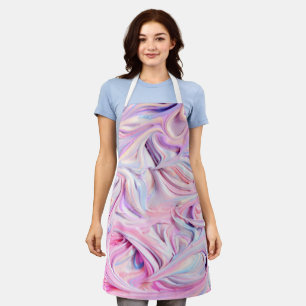 Colored Frosting Swirl Apron