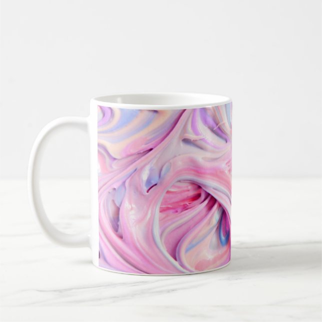 Colored Frosting Swirl Coffee Mug (Left)