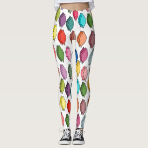 Colored Leaves  Leggings