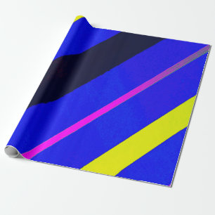 Colored lines wrapping paper