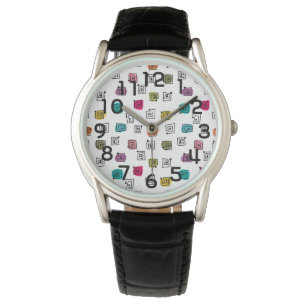 Colored Mazes Watch