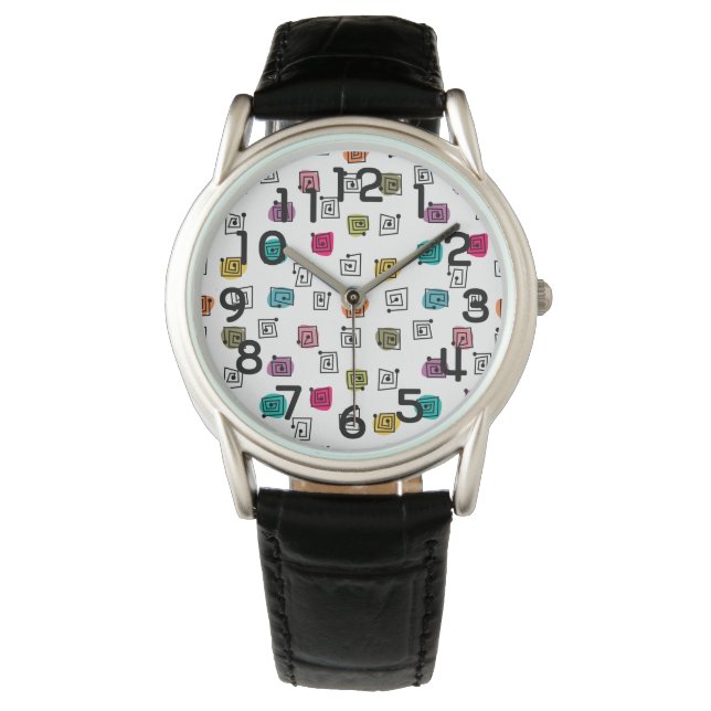Colored Mazes  Watch (Front)