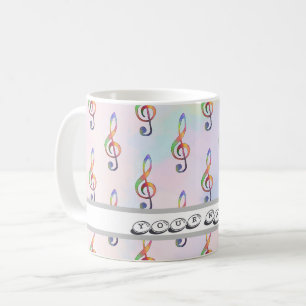 colored note code coffee mug