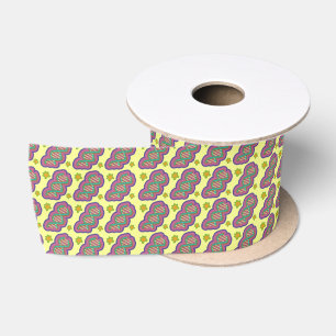 Colored Science Satin Ribbon