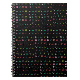 Colored smiles notebook
