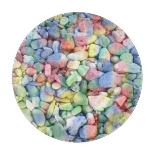 Colored Stones Cutting Board
