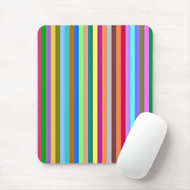 colored strip mouse pad (With Mouse)