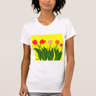 colored tulips T-Shirt