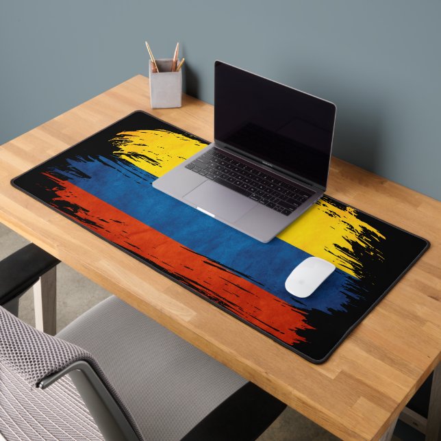 Colores de Colombia Desk Mat (Office 2)
