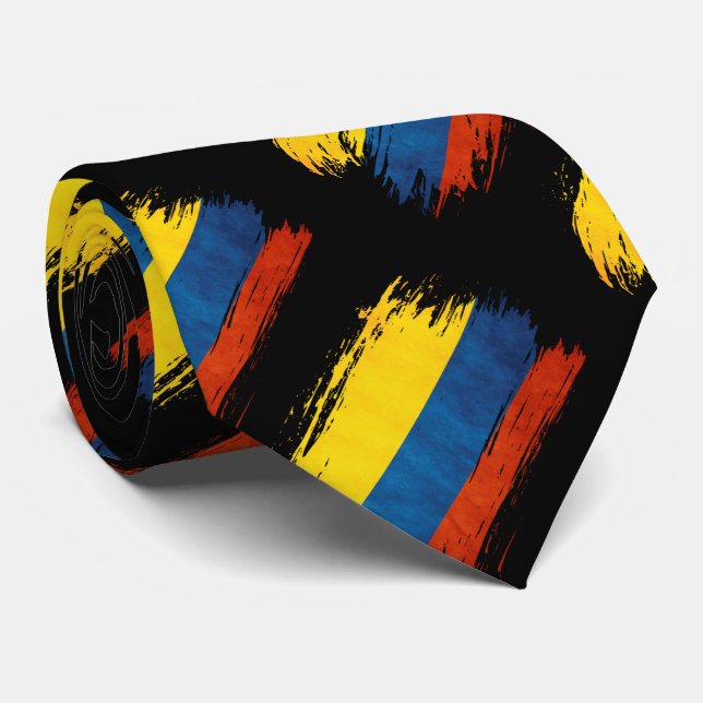 Colores de Colombia Tie (Rolled)