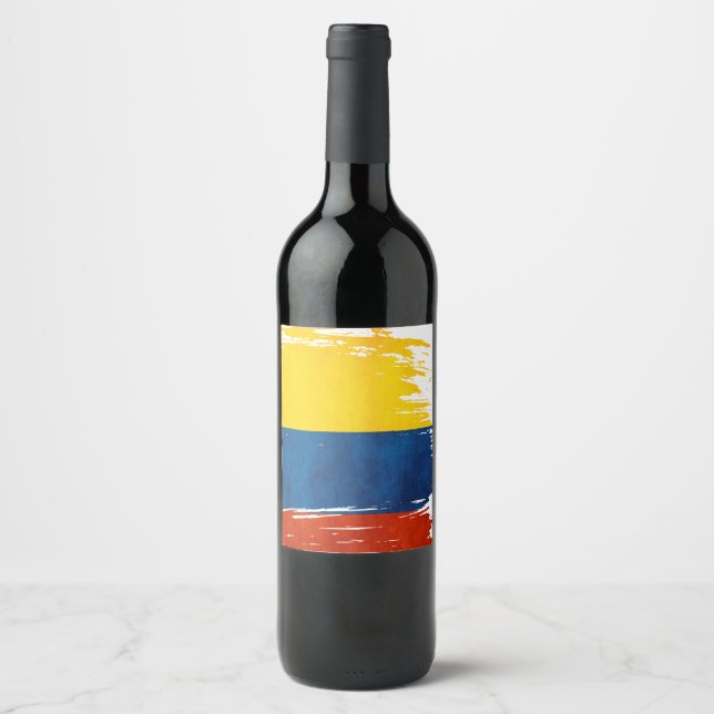 Colores de Colombia Wine Label (Front)