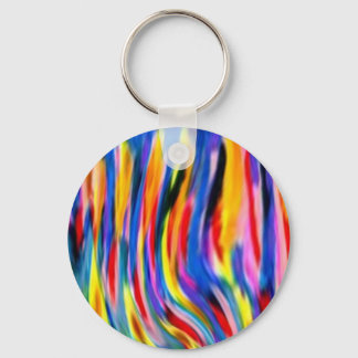 Colorflame Stripes Keychain