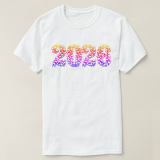Colorful 2026 in Skulls T-Shirt