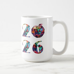 Colorful 2026-New Years Eve Party- Coffee Mug