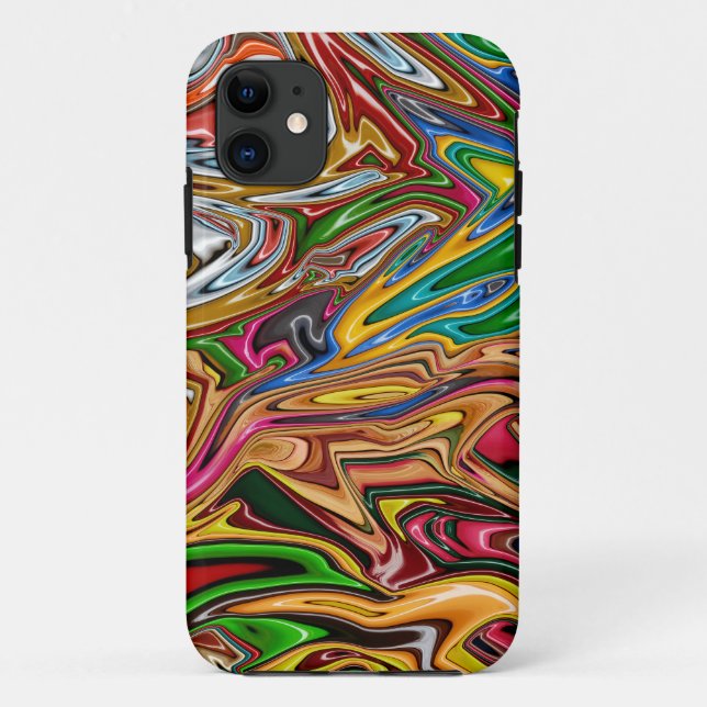 Colorful abstract art          Case-Mate iPhone case (Back)