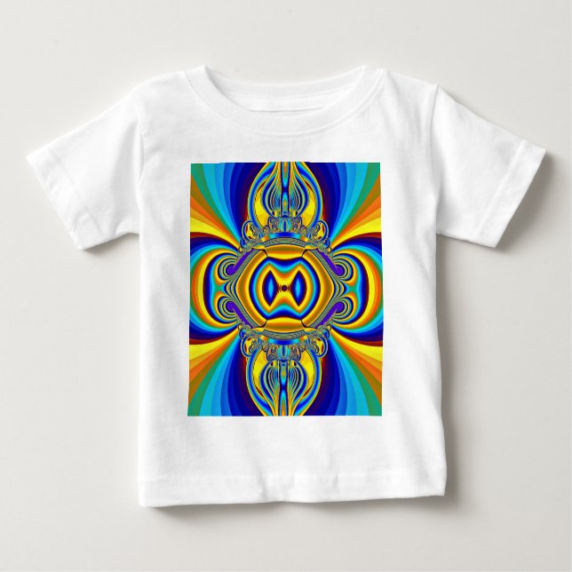 Colorful Abstract Background-14334 Baby T-Shirt (Front)