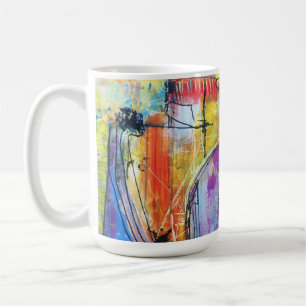 Colorful Abstract Geometric Coffee Mug