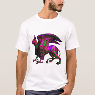 Colorful Abstract Griffin Infinity Active T-Shirt