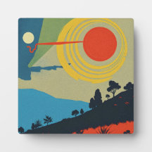 Colorful Abstract Landscape Art