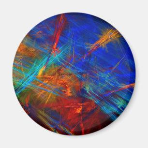 Colorful Abstract Magnet