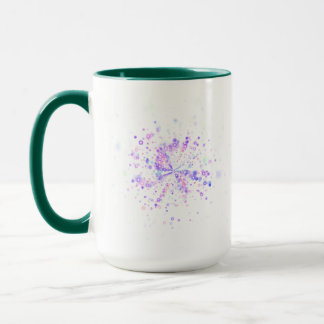 Colorful Abstract Neon Splash Mug