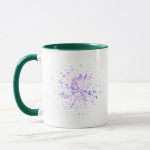 Colorful Abstract Neon Splash Mug