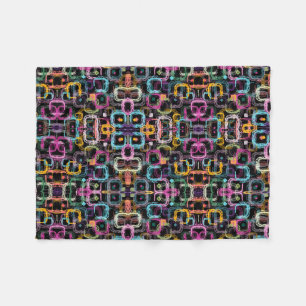 Colorful Abstract Pattern Blanket