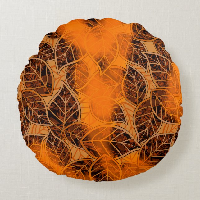 Colorful abstract patternmodern,abstract,art,artis round cushion (Front)